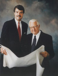 Michael Leader and Governor George Leader