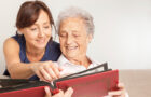 Senior Woman Reading Book