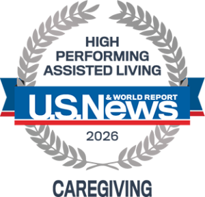 U.S. News & World Report High Performing Assisted Living Caregiving