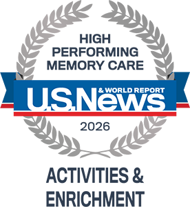 U.S. News & World Report High Performing Memory Care Activities & Enrichment